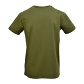 Vialli Bold V-Neck T-Shirt - Olive